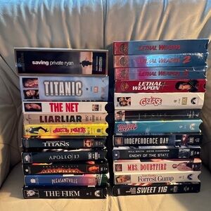 Collection of Classic VHS Movies